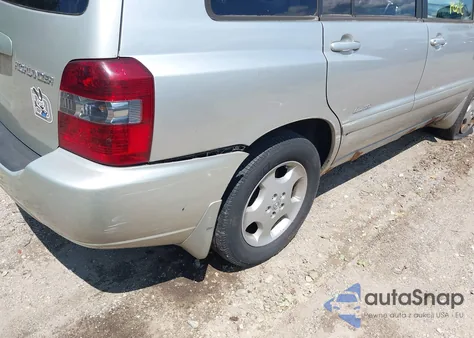 2007 Toyota Highlander Limited V6 from USA, damaged, VIN JTEEP21A670192017